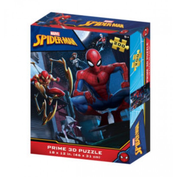 146567 Пазли 3D 33035 Spider-Man, супергерої, 200дет., 46-31см., кор., 18-23-5см.