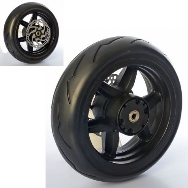 134340 Колесо M 4262-EVA WHEEL EVA, з перехідником для мотоцикла M 4262, діам.30см., ширина 9см.