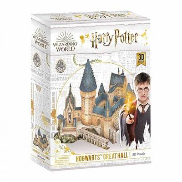 212253 ТРИВИМІРНА ГОЛОВОЛОМКА-КОНСТРУКТОР Хогвартс™ Велика зала Harry Potter, DS1011h