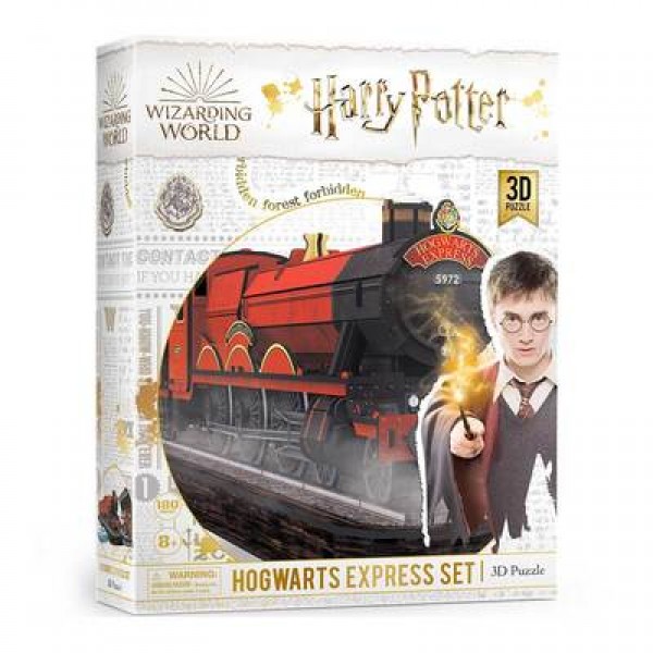 212255 ТРИВИМІРНА ГОЛОВОЛОМКА-КОНСТРУКТОР Хогвартс™ Експрес Harry Potter, DS1010h