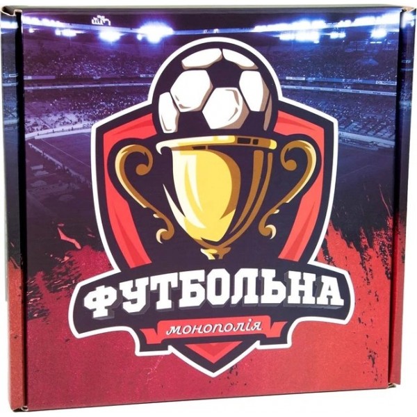 20075 Настільна гра Strateg Футбольна Монополія розважальна економічна українською мовою (00716)