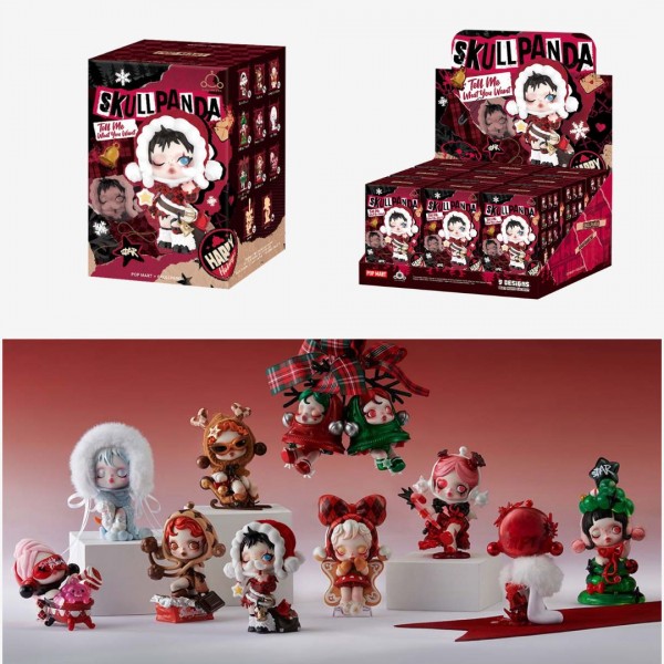 248708 Іграшка-сюрприз з колекційною фігуркою SKULLPANDA (Серія Tell Me What You Want), арт. SPTW-01