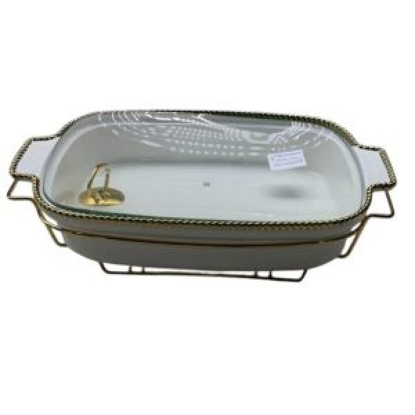 262470 Марміт кераміка "Royal Pearl" 1.8л (38*23*6см)