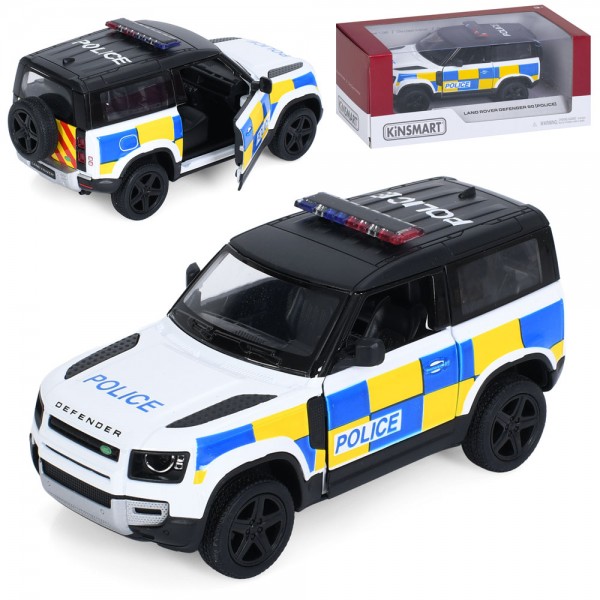 249127 Джип KT5428WP метал, інерція, 1:36,поліція, відчиняються двері, гум.колеса,кор.16-7-7,5см
