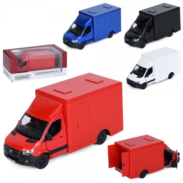 249140 Машина KT5471W метал,інерція,1:48, відчиняються двері, гумові колеса,4 кольори,кор. 16-7-7,5см