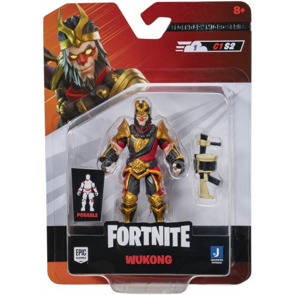 175751 Колекційна фігурка Fortnite Micro Legendary Series Wukong, 6см