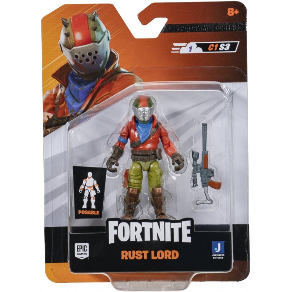 175752 Колекційна фігурка Fortnite Micro Legendary Series Rust Lord, 6см