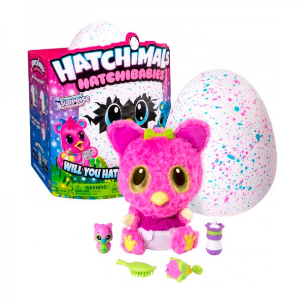 195873 Hatchimals: Інтерактивний малюк Чубастик в яйці