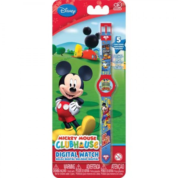 39266 Годинник Mickey Mouse (5 функцій: місяць, дата, години, хвилини, секунди)