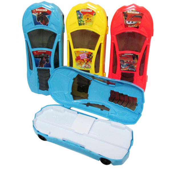 17797 1233 Пенал пластик "Авто" "DS"L, mix4