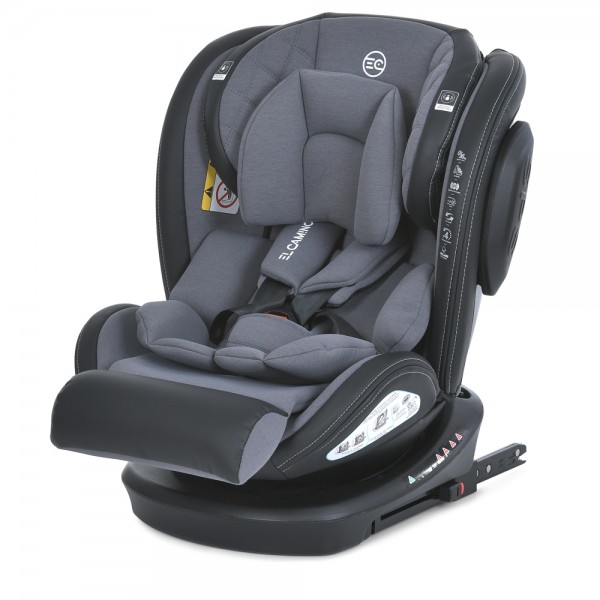 213606 Автокрісло ME 1045 EVOLUTION 2 360⁰ Melange Cloud Gray дитяче, група 0+/1-2-3,isofix,оберт 360,сірий