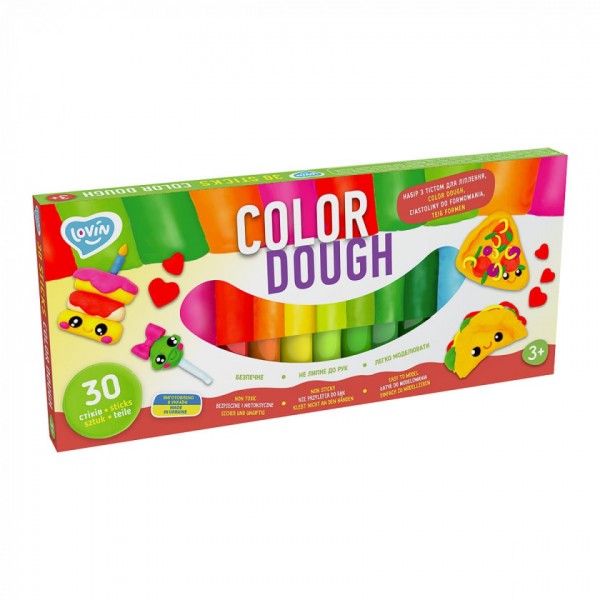 157637 30 stick Color Dough TM Lovin Набір для ліплення з тістом