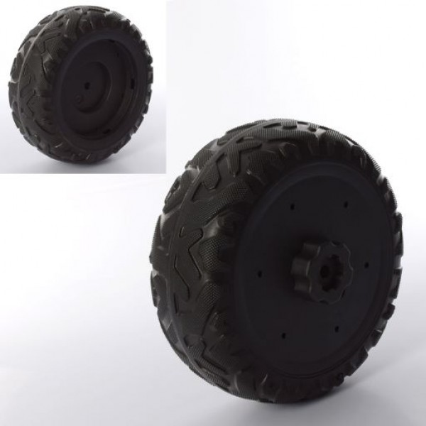 134368 Колесо M 4559-EVA WHEEL з перехідником, для машини M 4559, діам.25см., ширина 9,5см.