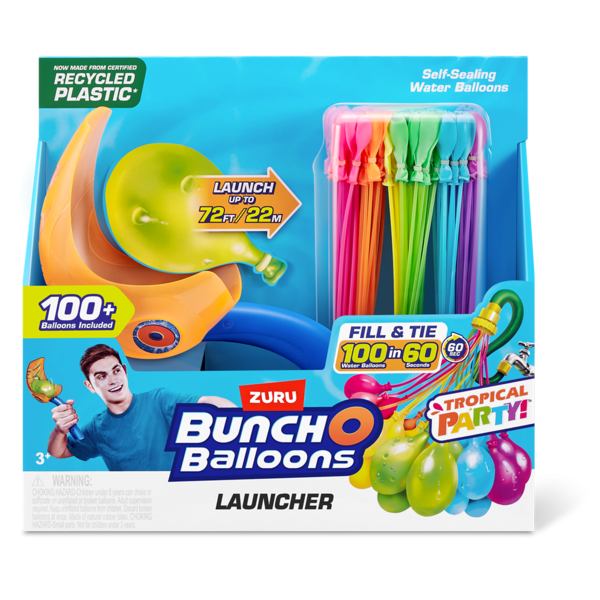 215059 Ігровий набір BUNCH O BALLOONS Запускач та 100 водних куль