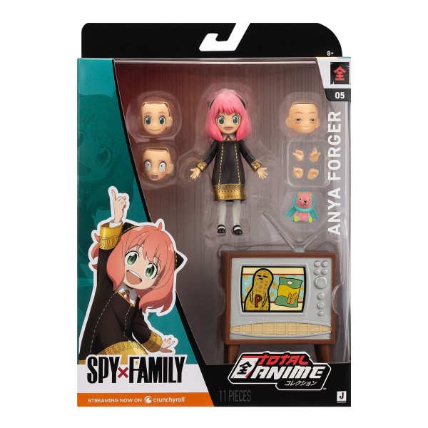 219445 Ігрова фігурка TOTAL ANIME серії "Сім'я шпигуна" W1 - АНЯ (з аксес.)