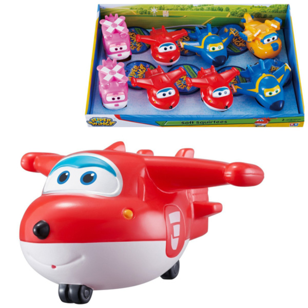 213868 Іграшка бризкалка Super Wings Арт.YW711000 у дисплеї 8 шт (Dizzy 2,Jett 3, Donnie 1, Jerome 2)