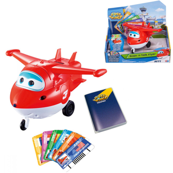 213869 Іграшка Super wings Арт. YW710410 Jett з картками