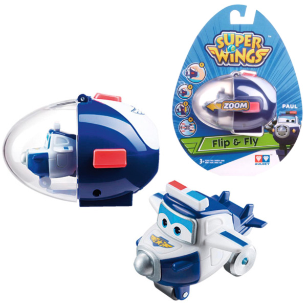 213874 Іграшка Super wings Арт. YW710665 Paul запускний пристрій