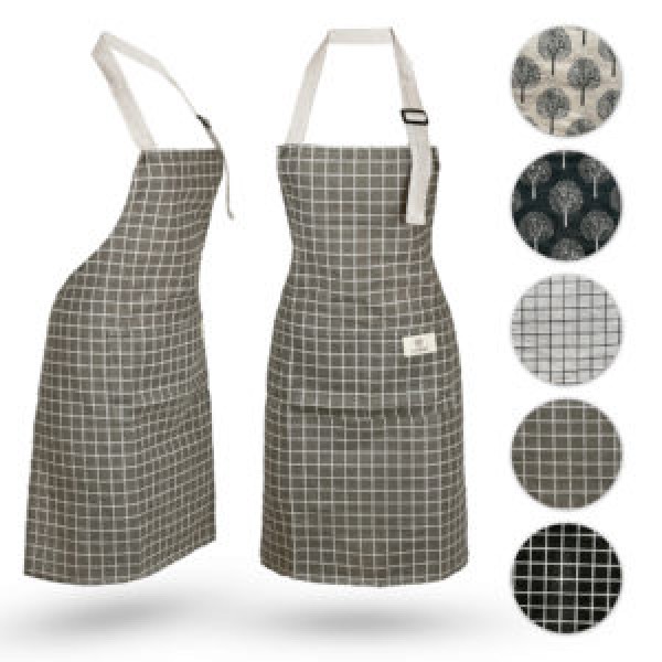 242097 Фартух тканинний з кишенею "Tree" 68*69см R32606