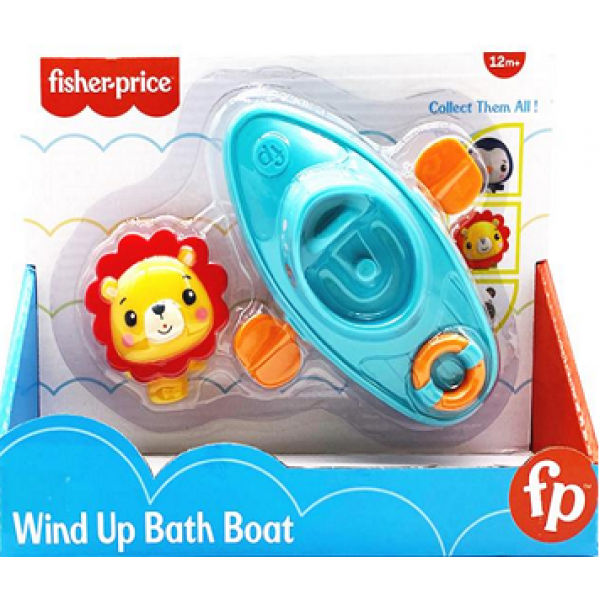 187569 Заводний човник Левеня для гри з водою Fisher-Price