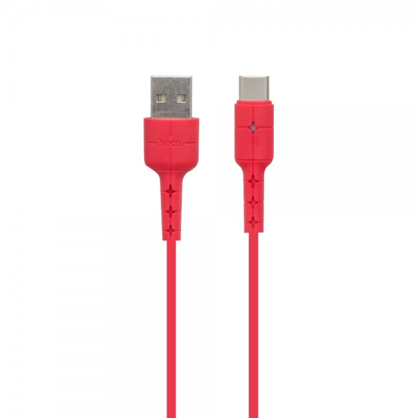 106621 USB Hoco X30 Star Charging Type-C Червоний