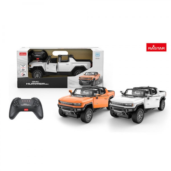 244668 Джип 93000 Hummer EV,1:16,радіокер.2,4GHz,34см,світло,відч.двері,гум.колеса,2 кольори,на баті,в кор.