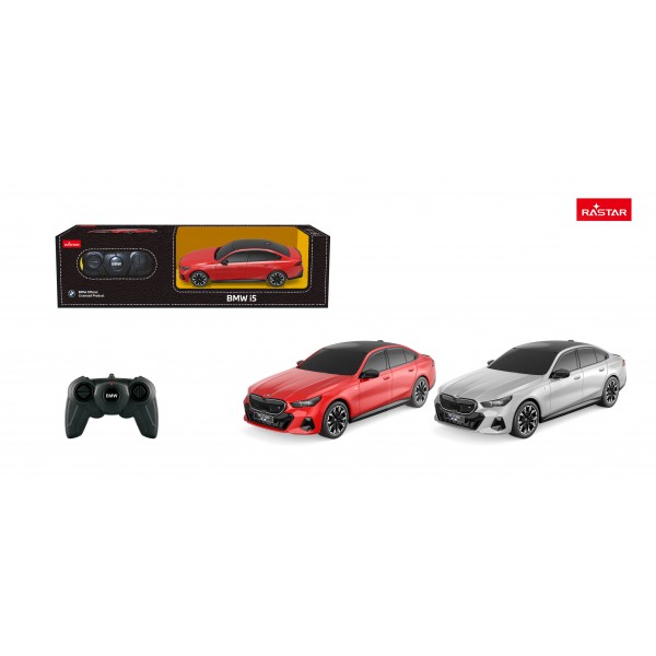 244720 Машина 10180 BMW i5, 1:24, радіок.2,4GHz, 19см, гумові колеса,2 кольори, на бат.,в кор.,38,5-10-12см