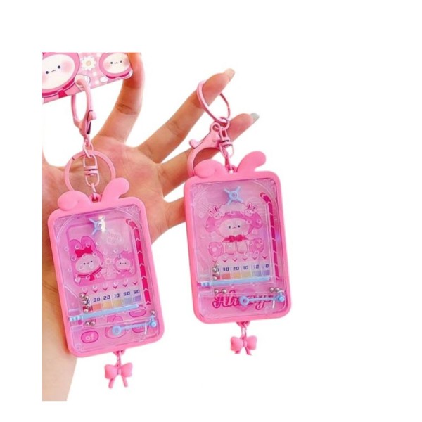 245139 Брелок FG250526073A 2в1, міні гра, пінбол, 3 види, кул., 5,5-9,5-0,5 см.