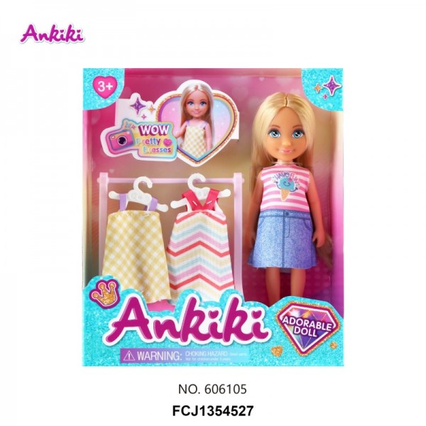 248515 Лялька 606105 гардероб, одяг, кор., 14-16-4,5 см.