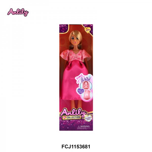 248519 Лялька 616301 вагітна, пупс, кор., 10-32-5,5 см.