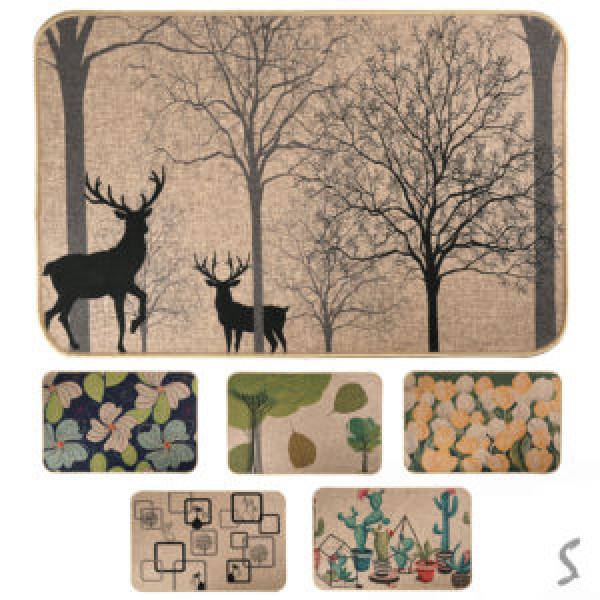 247601 Килимок у ванну "Nature" 38*58см., R35838-S