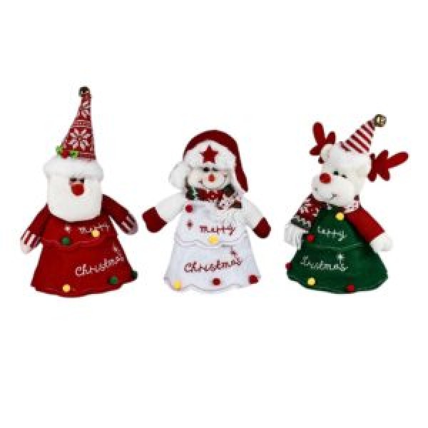 253938 Фігура новорічна з кишенею для солодощів "Gnome" 30см., R95937