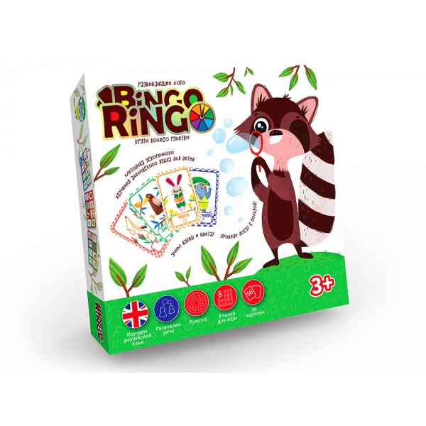 95443 Настільна гра "BINGO RINGO" рос. - англ.