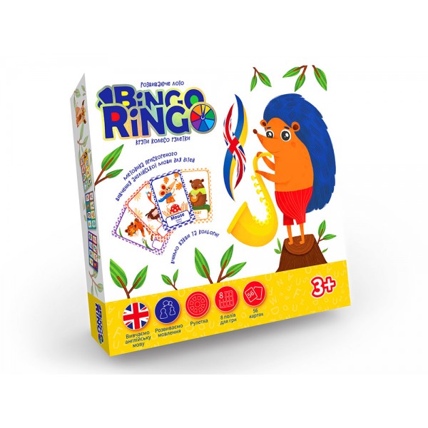 95444 Настільна гра "BINGO RINGO" укр. - англ.