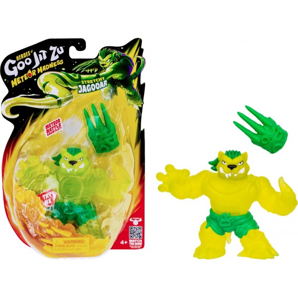 233538 Герої Гуджитсу. Фігурка, що розтягується Ягуар (Метеор Меднес). ТМ "GooJitZu"