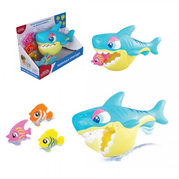 242885 Ігровий набір KIDDI SMART – МОРСЬКА ПРИГОДА (для гри у ванній)