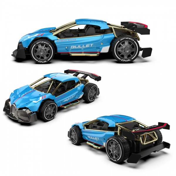 242462 Автомобіль KS DRIVE на р/к - EXTREME RACING (метал. корпус, акум. 3.7V, 2,4 ГГц, блакитний)