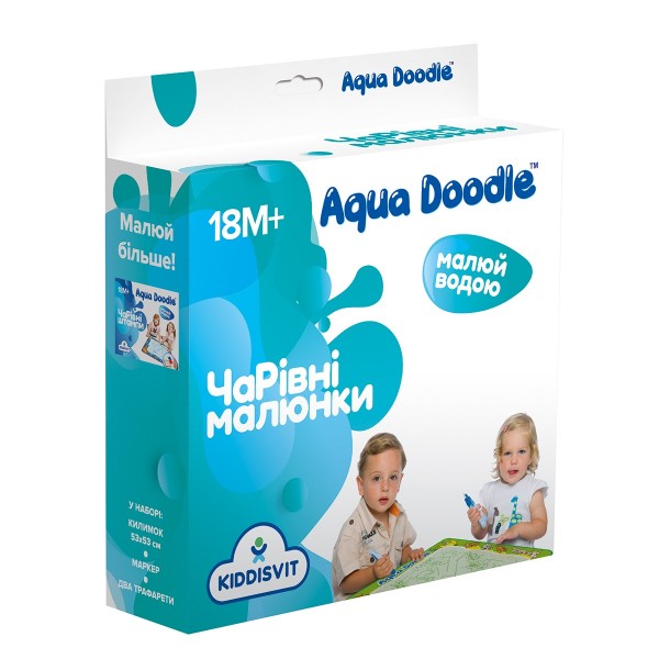 144607 Набір для творчості AQUA DOODLE - ЧАРІВНІ ВОДНІ МАЛЮНКИ