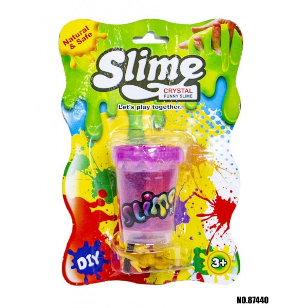 144984 SLIME СЛАЙМ БЛИСТЕР DIY JDY2306059449 (ЗЕЛ/ЖЕЛТ/КРАС)