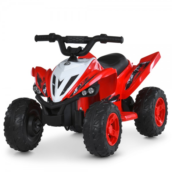 244329 Квадроцикл M 6279EBR-3 2,4G радіок.,2мотори*35W,1акум*12V4,5AH,EVA,USB, TF, BT,муз.,свiтло, червоний