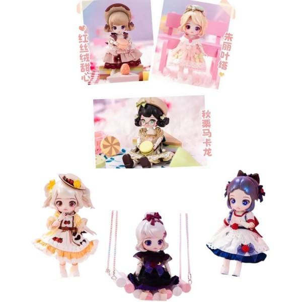 246907 Колекційна фігурка з артикуляцією (14 точок) KOKOYA серія Song of Flowers and Dreams (mystery box)