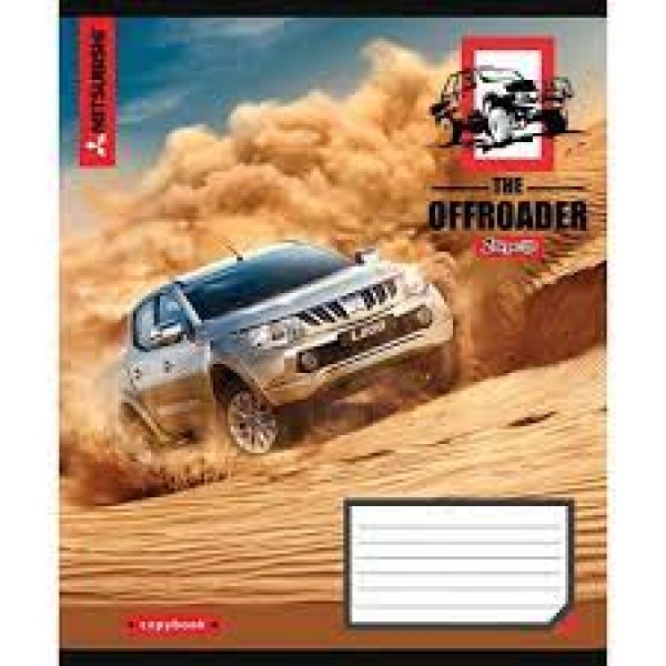 155804 А5/60 кл. 1В The offroader, зошит для записів