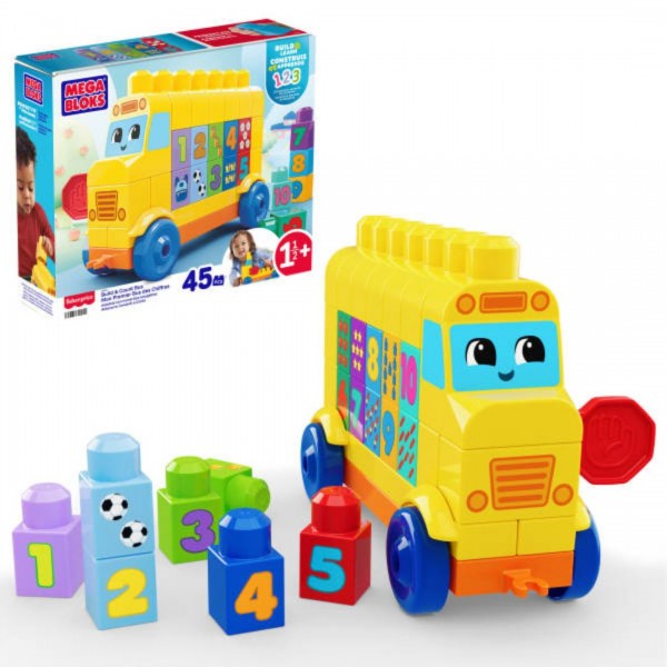 251152 Конструктор "Автобус з цифрами" Mega Bloks