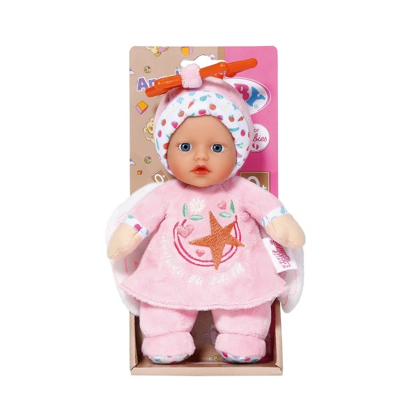 160555 Лялька BABY BORN серії "For babies" – РОЖЕВЕ ЯНГОЛЯТКО (18 cm)