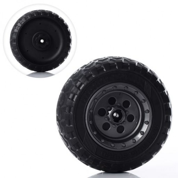 134385 Колесо M 4625-EVA WHEEL EVA з перехідником для джипа M 4625, діам.27см., ширина 12см.