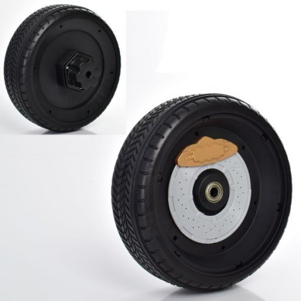 134388 Колесо M 4633-EVA WHEEL EVA з перехідником для машини M 4633, діам.25см., ширина 8см.