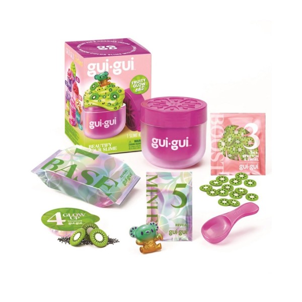 261505 Слайм з шармами "Fruity glow". Ігровий набір ТМ "GUI GUI"