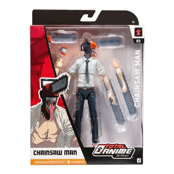 219459 Ігрова фігурка TOTAL ANIME серії "Людина-бензопила" W1 - ЛЮДИНА-БЕНЗОПИЛА (#2, з аксес.)