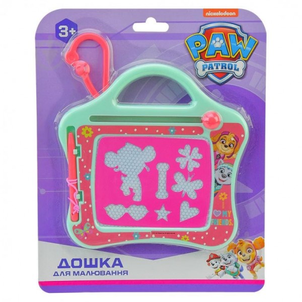 172855 Іграшка магнітна дошка Paw Patrol арт. PP-82102 ,кольорова , на планшет. 19,5*24,5 см