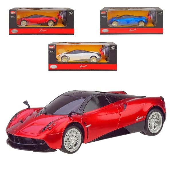 176011 Іграшка машина р/к MZ арт 27042 Pagani Huayra 1:24, 3 кольор., батар, у кор. 10,5*26,5*14 см